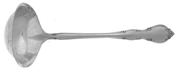 Rose Tiara (Sterling, 1963) Solid Piece Cream Ladle