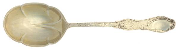 Rouen (Sterling, 1892) Solid Salad Serving Spoon