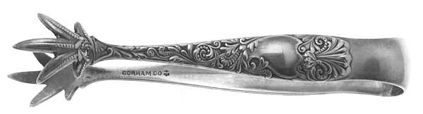 Royal (Silverplate, 1888) Sugar Tongs