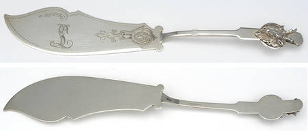 Saxon Stag (Coin, 1855) Ice Cream Slicer Bright Cut