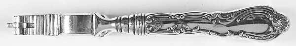 Saxony (Silverplate, 1891, No Monograms) Silverplate Grip Nut Cracker