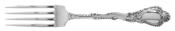 Saxony (Silverplate, 1891, No Monograms) Fork