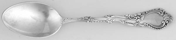 Saxony (Silverplate, 1891, No Monograms) Demitasse Spoon