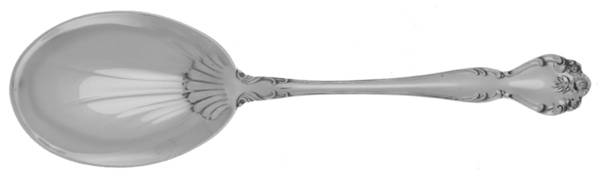 Secret Garden (Sterling, 1959, No Monograms) Solid Salad Serving Spoon