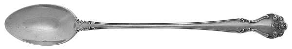 Secret Garden (Sterling, 1959, No Monograms) Iced Tea Spoon