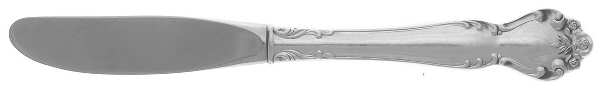 Secret Garden (Sterling, 1959, No Monograms) Modern Hollow Butter Spreader (Stainless)