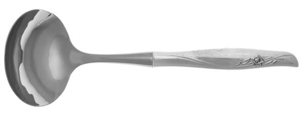 Sea Rose (Sterling, 1958, No Monograms) Gravy Ladle with No Spout Stainless Bowl HC