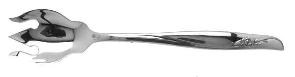 Sea Rose (Sterling, 1958, No Monograms) Ice Cream Fork HC