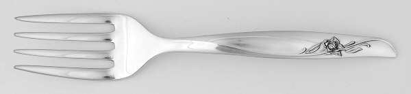 Sea Rose (Sterling, 1958, No Monograms) Baby Fork