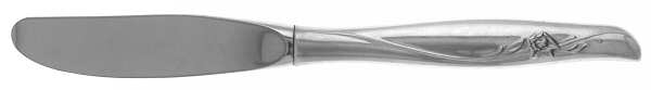 Sea Rose (Sterling, 1958, No Monograms) Modern Hollow Butter Spreader (Stainless)