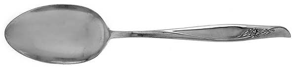 Sea Rose (Sterling, 1958, No Monograms) Tablespoon (Serving Spoon)