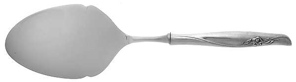 Sea Rose (Sterling, 1958, No Monograms) Pastry Server with Stainless Blade
