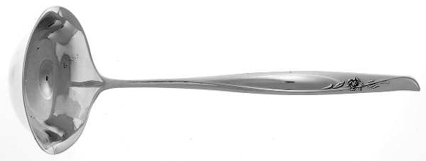 Sea Rose (Sterling, 1958, No Monograms) Solid Gravy Ladle