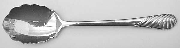 Sea Sculpture (Sterling, 1986) Sugar Shell Spoon by Gorham Silver