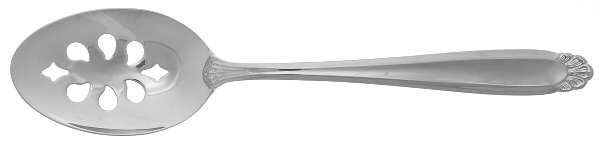Sea Wave (Stainless, Elegance) Pierced Tablespoon (Serving Spoon)