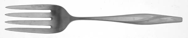 Sea Wave (Stainless, Stegor) Medium Solid Cold Meat Serving Fork