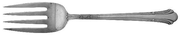 Shamrock V (Sterling, 1931) Solid Serving Fork