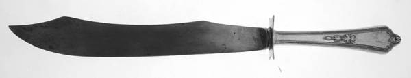 Shelburne (Silverplate, 1914) Large Stainless Blade Roast Carving Knife
