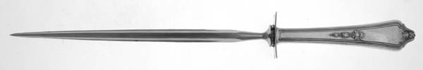 Shelburne (Silverplate, 1914) Large Roast Steel Rod Knife Sharpener
