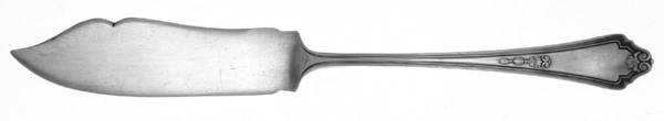 Shelburne (Silverplate, 1914) Flat Handle Master Butter Knife