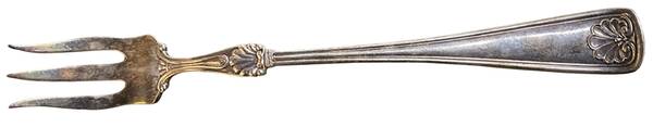 Shell (Silverplate, 1905, No Monograms) Cocktail/Seafood Fork