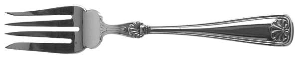 Shell (Silverplate, 1905, No Monograms) Individual Salad Fork