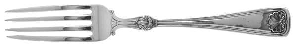 Shell (Silverplate, 1905, No Monograms) Fork