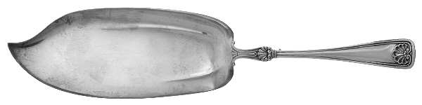 Shell (Silverplate, 1905, No Monograms) Large Solid Fish Server