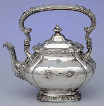 Shell & Gadroon (Silverplate, Hollowware) Kettle No Stand No Burner