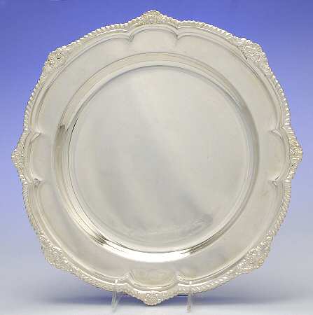 Shell & Gadroon (Silverplate, Hollowware) Silverplate Buffet Dish/Tray