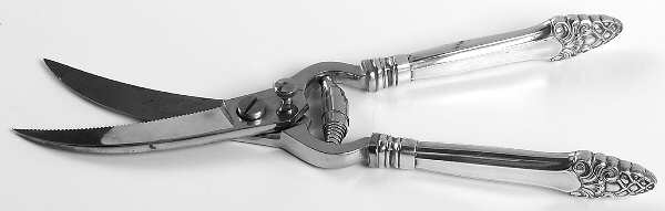 Sovereign-Old (Sterling, 1941, Old)  Poultry Shears with Stainless Blades