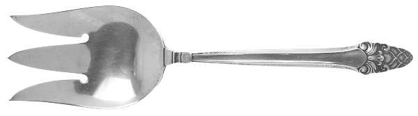 Sovereign-Old (Sterling, 1941, Old)  Solid Salad Serving Fork