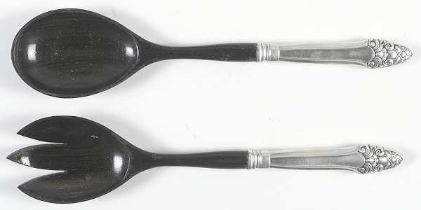 Sovereign-Old (Sterling, 1941, Old)  Plastic Bowl 2-Piece Salad Set