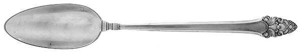 Sovereign-Old (Sterling, 1941, Old)  Solid Chop Serving Spoon