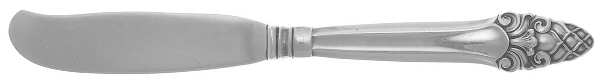 Sovereign-Old (Sterling, 1941, Old)  Modern Hollow Butter Spreader (Solid Piece)