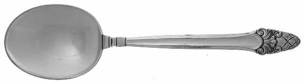 Sovereign-Old (Sterling, 1941, Old)  Round Bowl Soup Spoon (Gumbo)