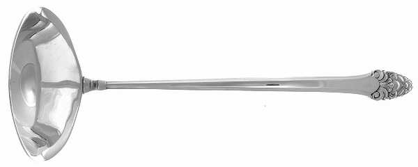 Sovereign-Old (Sterling, 1941, Old)  Solid Gravy Ladle
