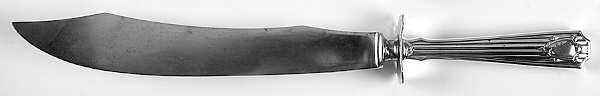 Spotswood (Sterling, 1912) Large Stainless Blade Roast Carving Knife