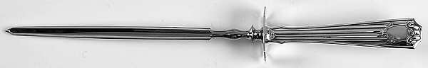 Spotswood (Sterling, 1912) Large Roast Steel Rod Knife Sharpener