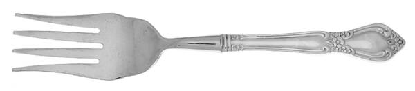 Spring Hill (Silverplate) Cold Meat Fork Large, Stainless Tines HC