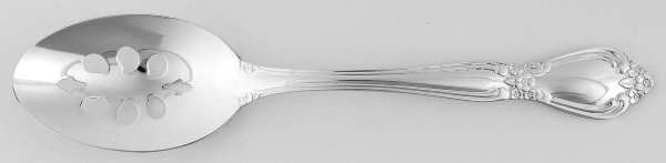Spring Hill (Silverplate) Pierced Tablespoon (Serving Spoon)