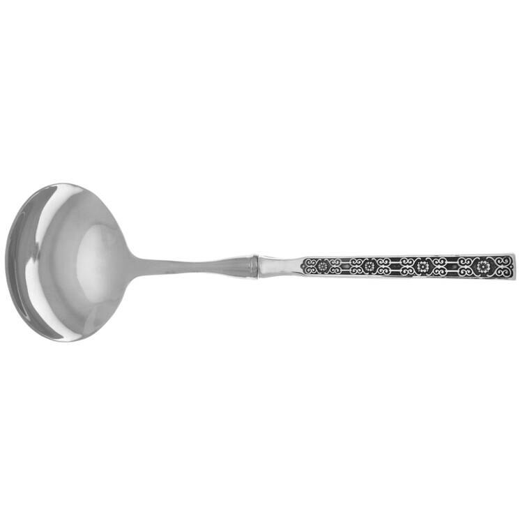 Spanish Tracery (Sterling, 1970) Gravy Ladle with No Spout Stainless Bowl HC