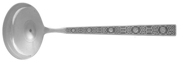 Spanish Tracery (Sterling, 1970) Solid Gravy Ladle