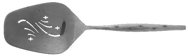 Stardust (Sterling, 1957) Pierced Solid Pastry Server by Gorham Silver