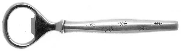 Stardust (Sterling, 1957) Bottle Opener with Stainless Bowl