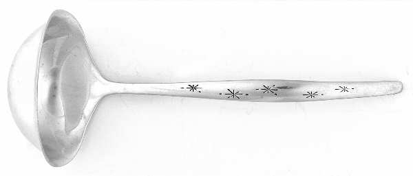 Stardust (Sterling, 1957) Solid Piece Cream Ladle by Gorham Silver
