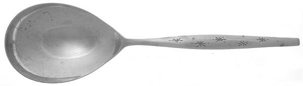 Stardust (Sterling, 1957) Solid Smooth Casserole Spoon