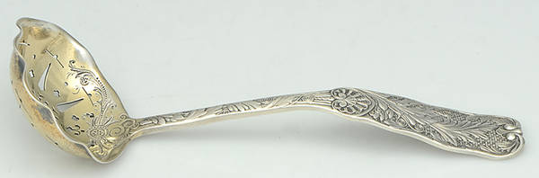 St. Cloud (Sterling, 1885) Sugar Sifter Large Bright Cut