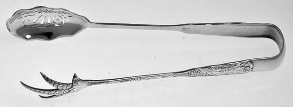St. Cloud (Sterling, 1885) Large Ice Serving Tongs