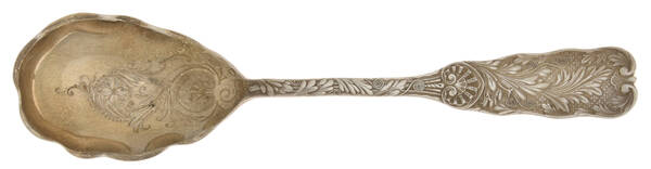 St. Cloud (Sterling, 1885) Bright Cut Preserve Spoon